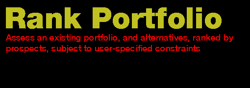 Rank portfolio